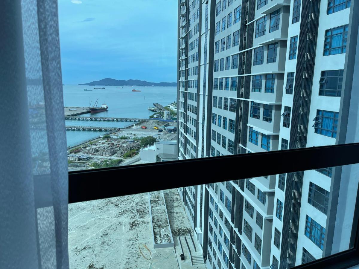 Seaview Luxury Condo Homestay 2Bed 2Bath Jesselton Quay By R2 Residence Kota Kinabalu Dış mekan fotoğraf