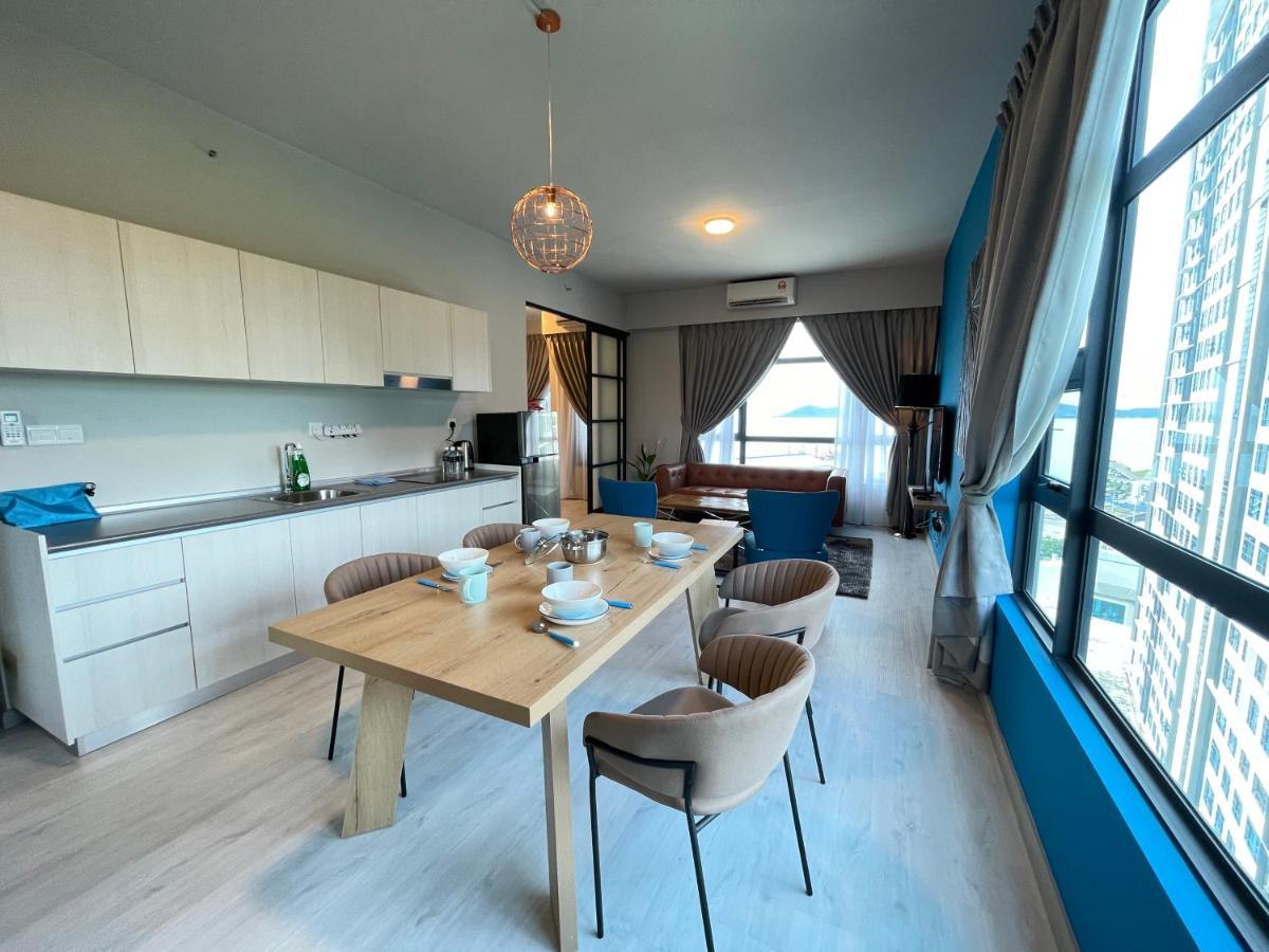 Seaview Luxury Condo Homestay 2Bed 2Bath Jesselton Quay By R2 Residence Kota Kinabalu Dış mekan fotoğraf