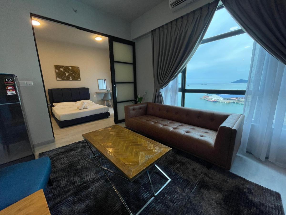 Seaview Luxury Condo Homestay 2Bed 2Bath Jesselton Quay By R2 Residence Kota Kinabalu Dış mekan fotoğraf