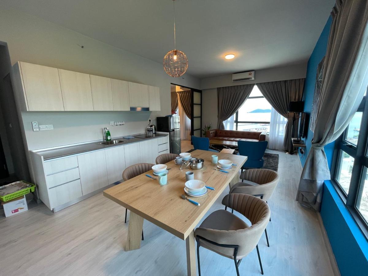 Seaview Luxury Condo Homestay 2Bed 2Bath Jesselton Quay By R2 Residence Kota Kinabalu Dış mekan fotoğraf