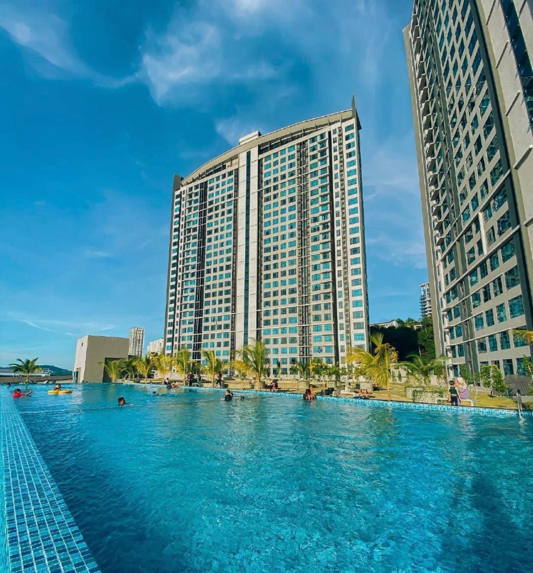 Seaview Luxury Condo Homestay 2Bed 2Bath Jesselton Quay By R2 Residence Kota Kinabalu Dış mekan fotoğraf