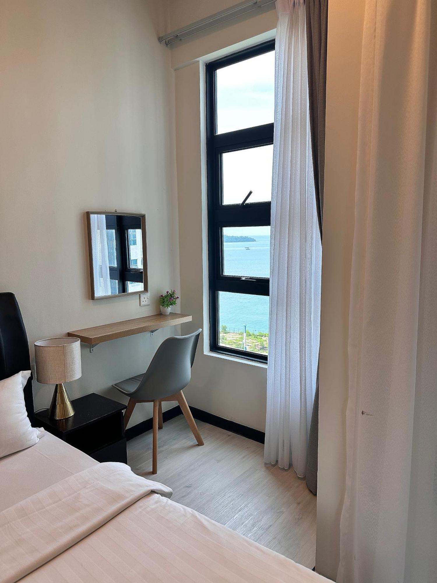 Seaview Luxury Condo Homestay 2Bed 2Bath Jesselton Quay By R2 Residence Kota Kinabalu Dış mekan fotoğraf