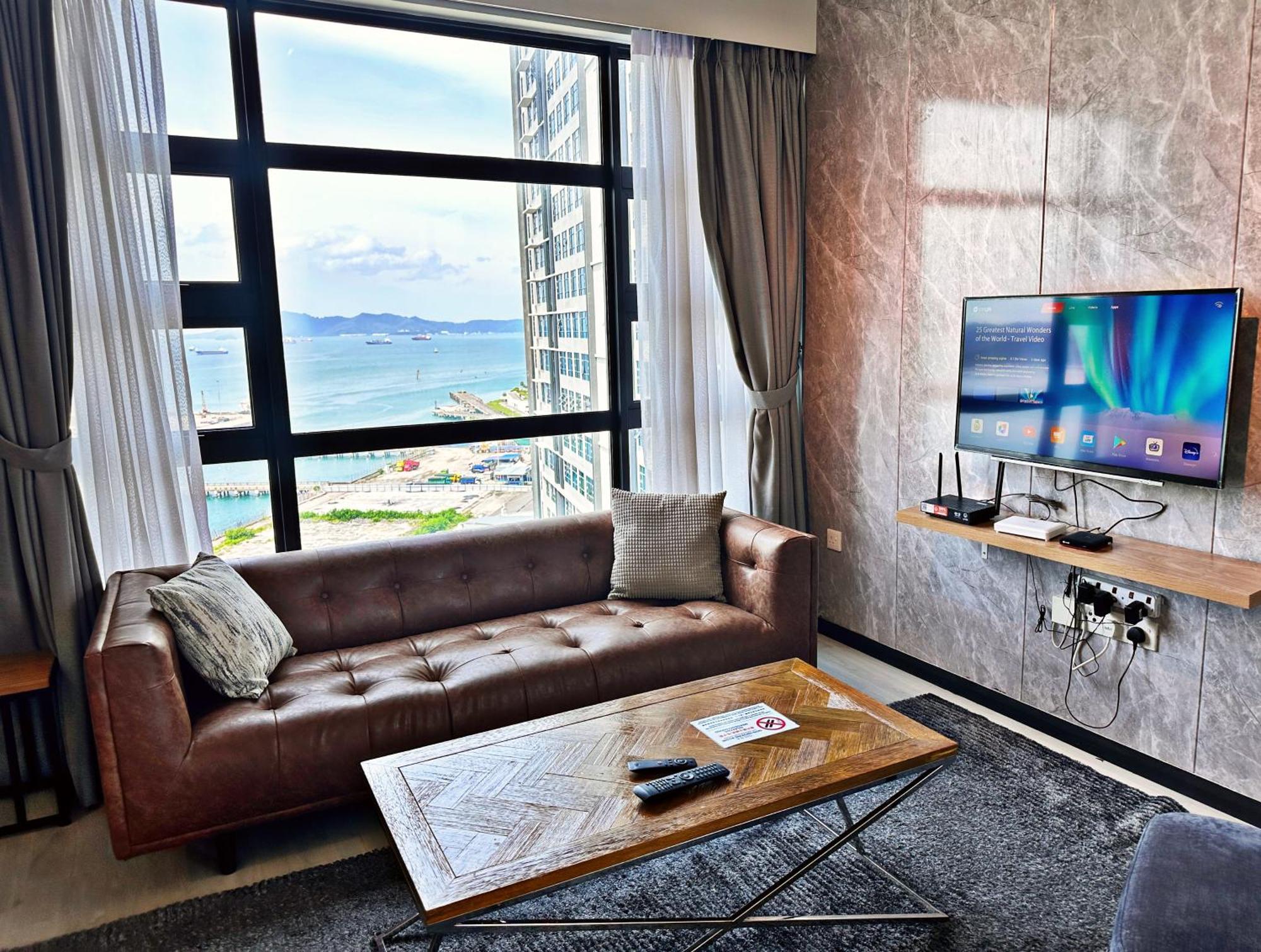 Seaview Luxury Condo Homestay 2Bed 2Bath Jesselton Quay By R2 Residence Kota Kinabalu Dış mekan fotoğraf